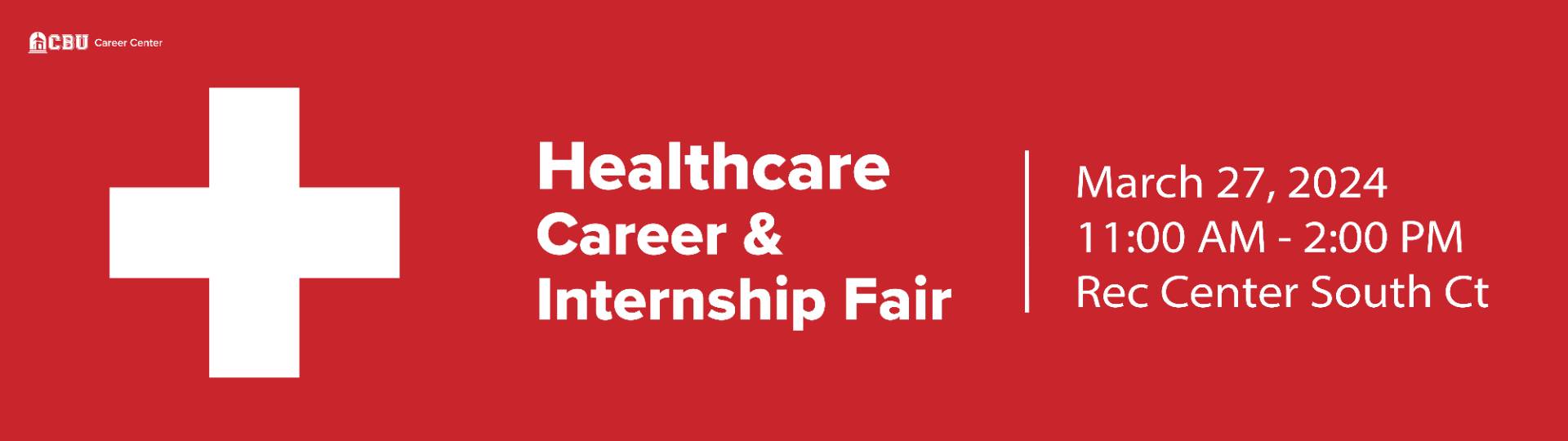 healthcare career and internship fair
